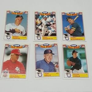 1988 Topps All Star Baseball Cards